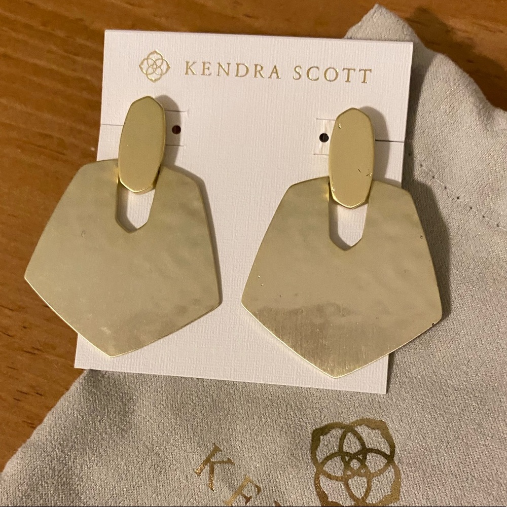 Kendra Scott Gold Finch Earrings